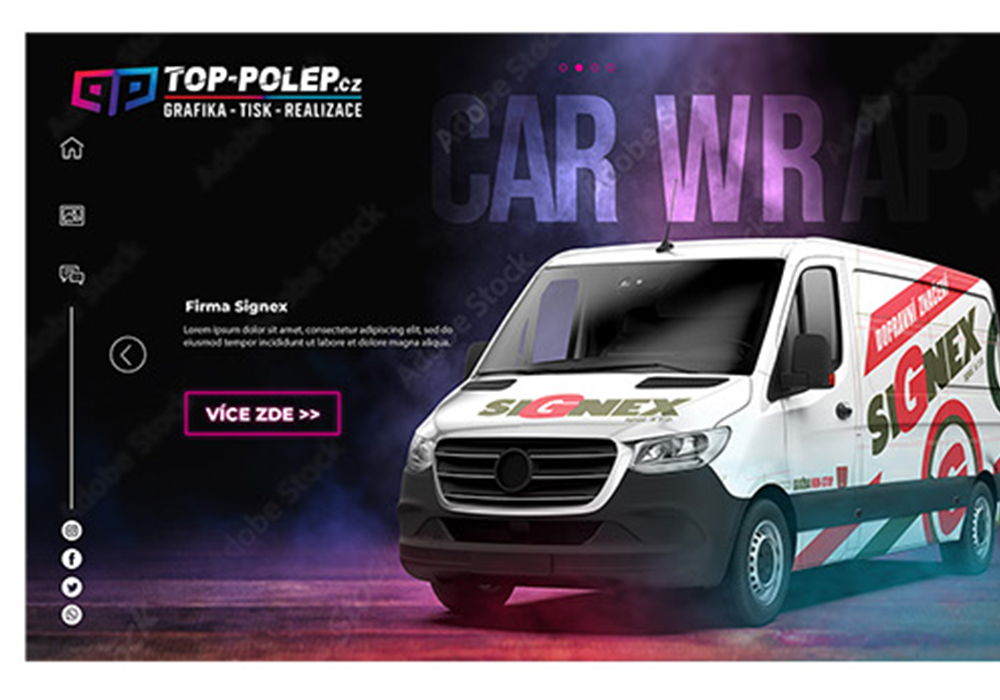 Návrh homepage – UX, struktura, SEO optimalizace