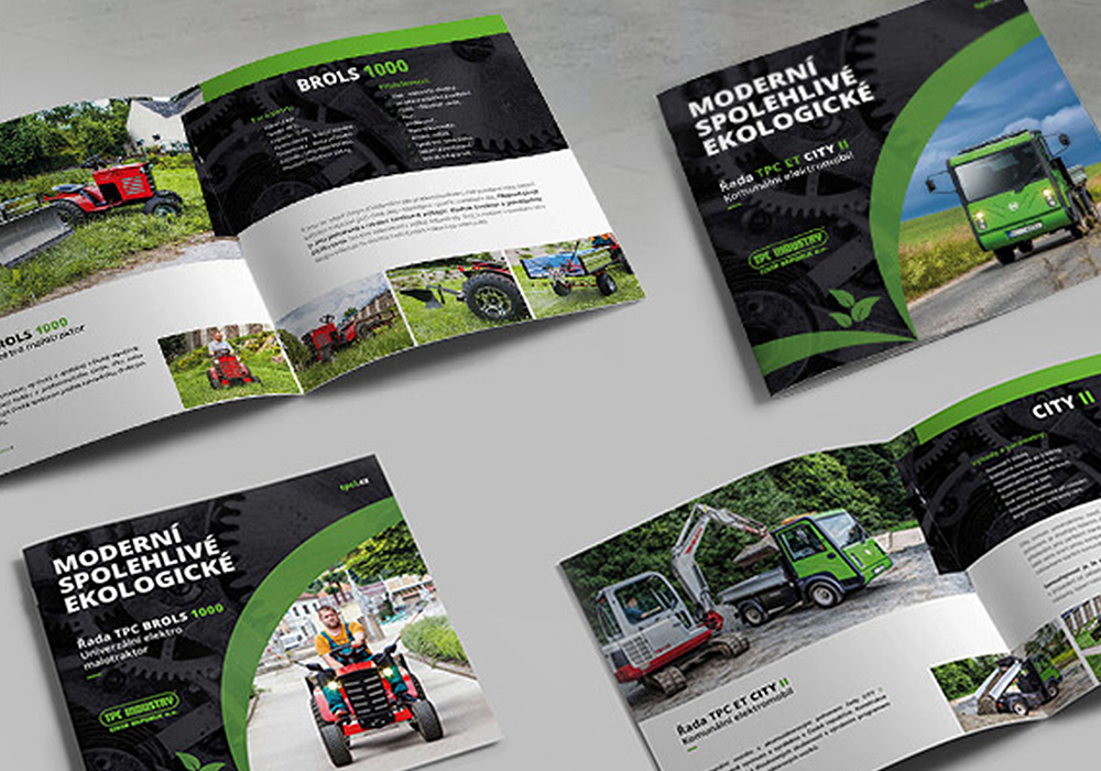 Tiskoviny – vizitky, letáky, brožury, katalogy